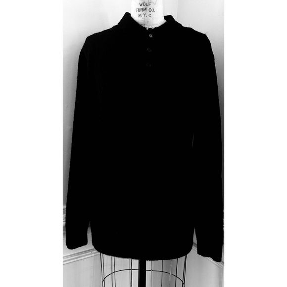 Old Navy Black-Jack Long-Sleeve Polo Pullover Sweater Men Essentials Sz L NWT - Picture 8 of 13